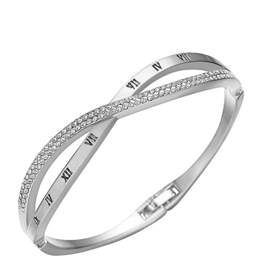 Roman Crossover Hand Bracelet